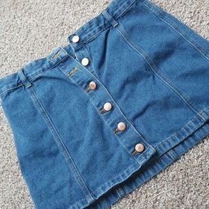 Jean skirt